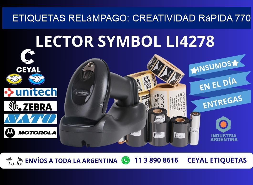 Etiquetas Relámpago: Creatividad Rápida 770