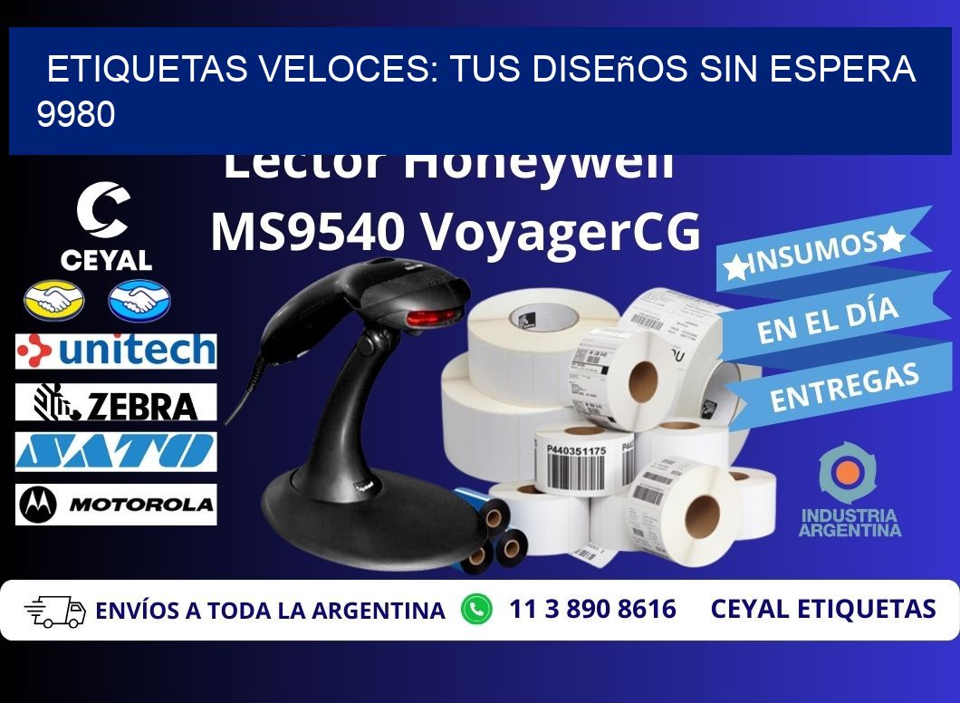 Etiquetas Veloces: Tus Diseños sin Espera 9980