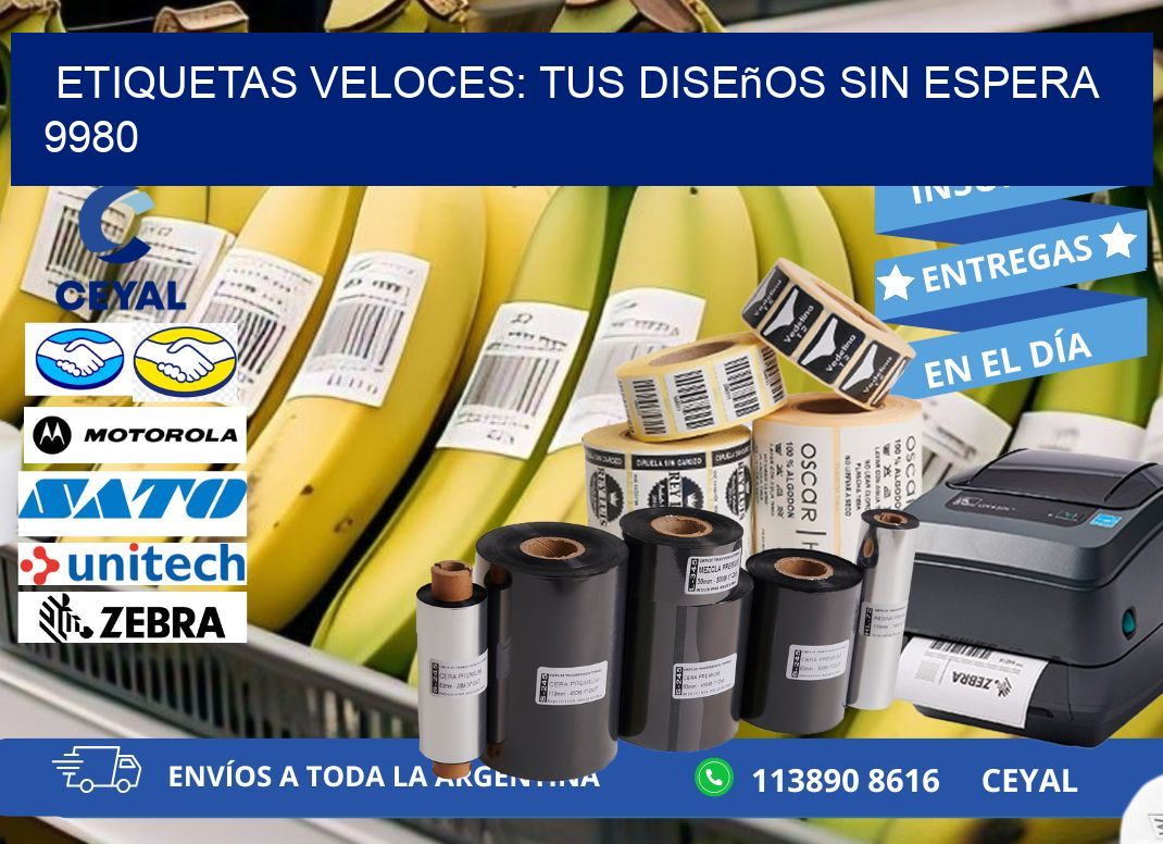 Etiquetas Veloces: Tus Diseños sin Espera 9980