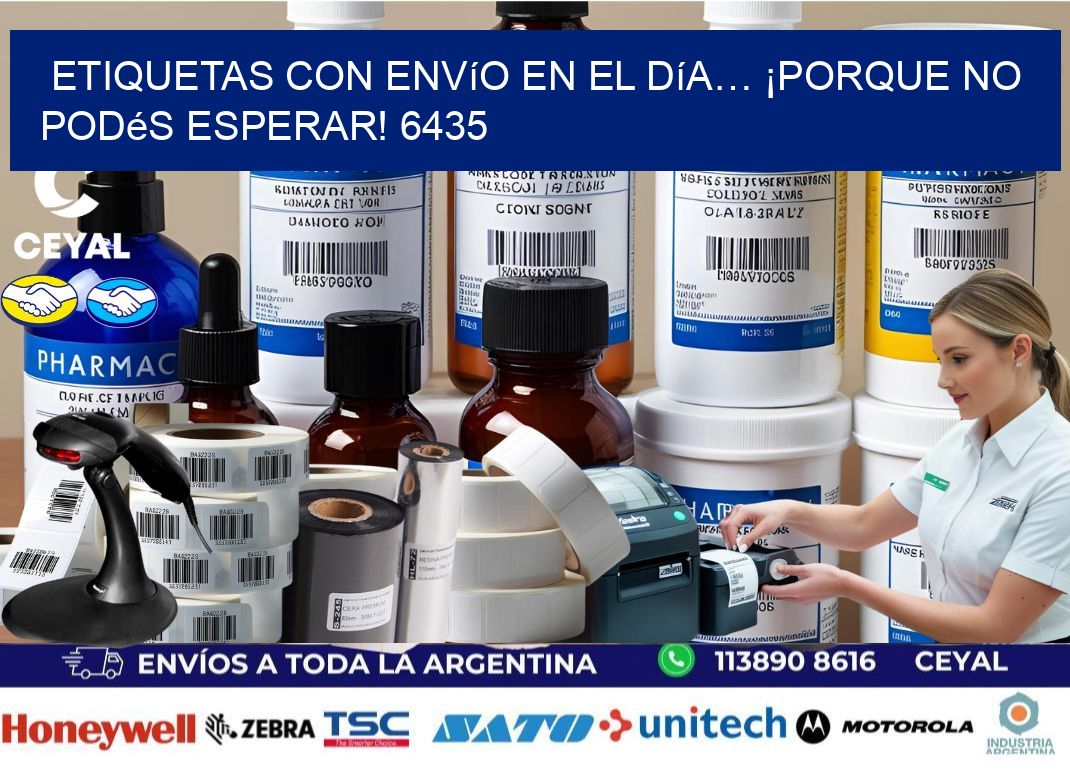 Etiquetas con Envío en el Día… ¡Porque No Podés Esperar! 6435