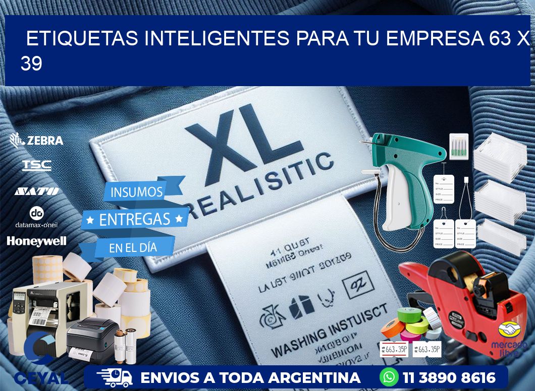 Etiquetas inteligentes para tu empresa 63 x 39