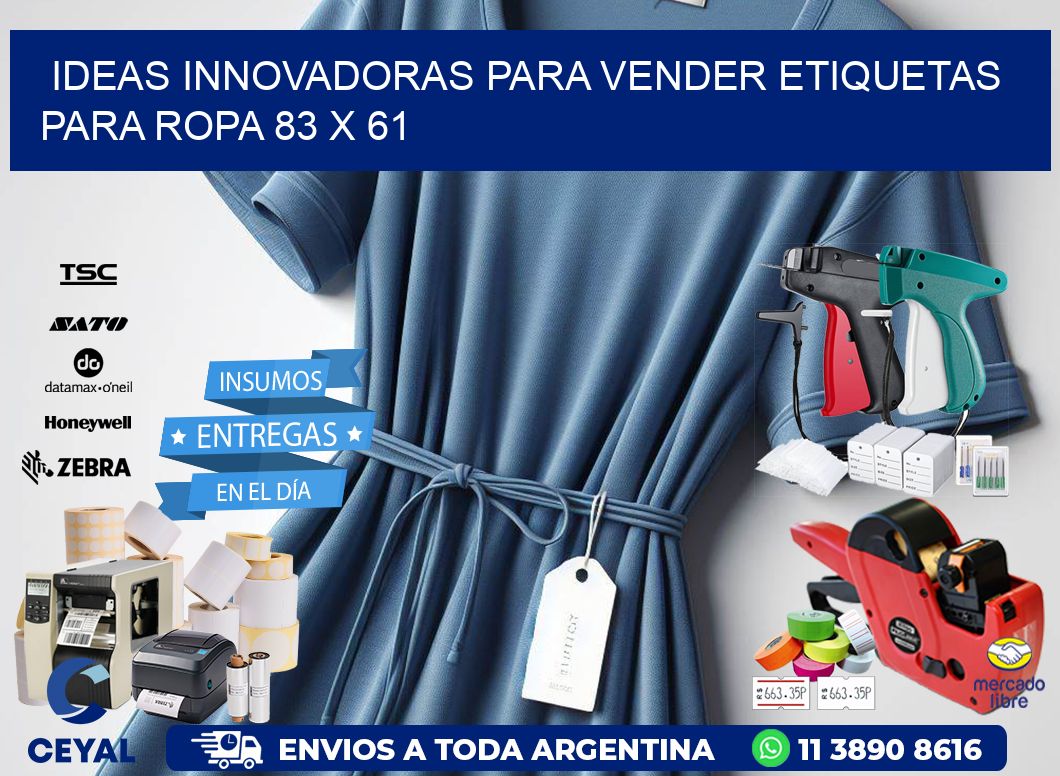 Ideas Innovadoras para Vender Etiquetas para Ropa 83 x 61