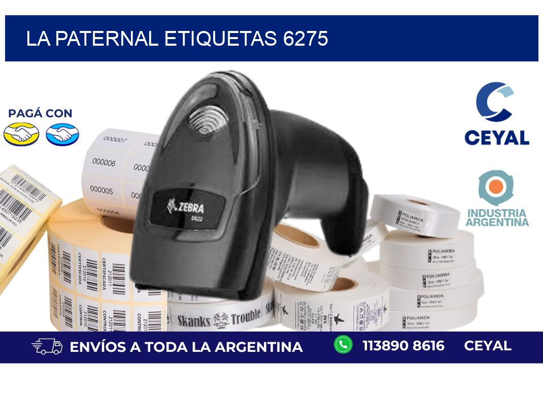 La Paternal etiquetas 6275