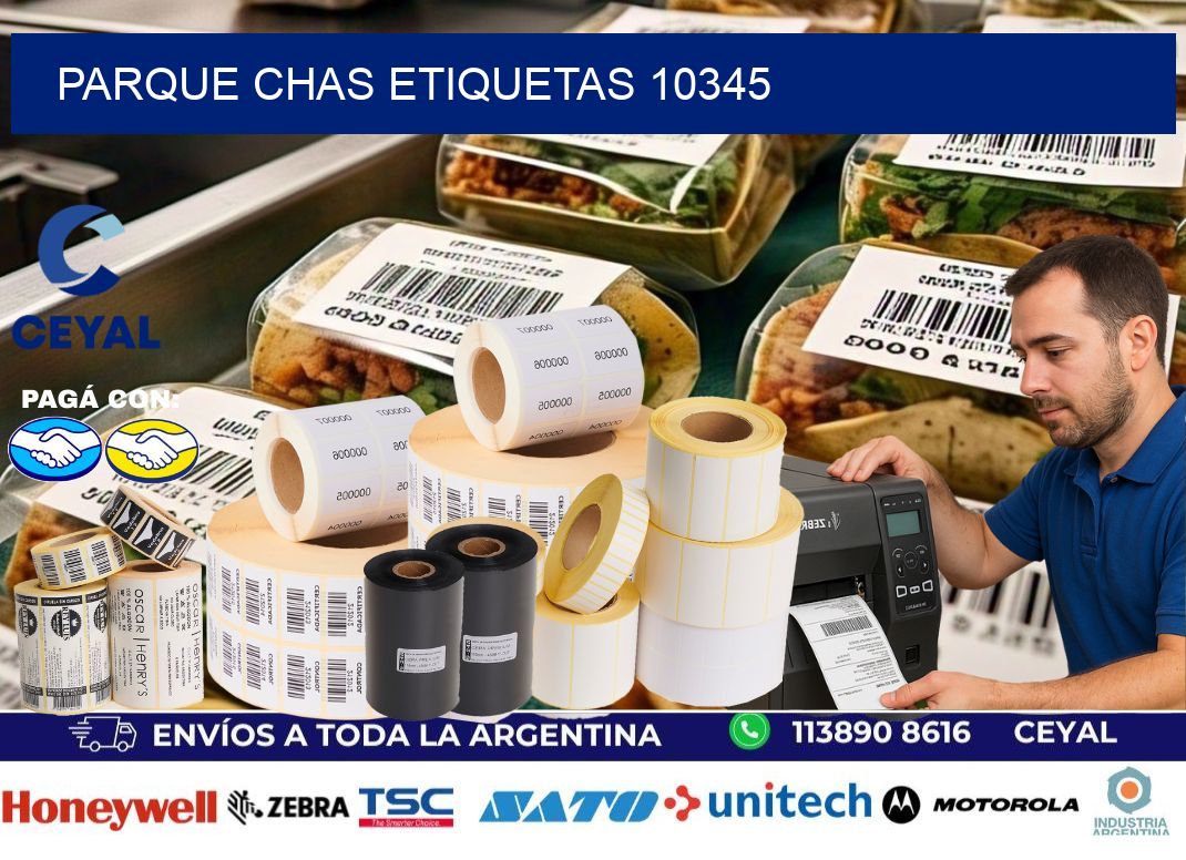 Parque Chas etiquetas 10345