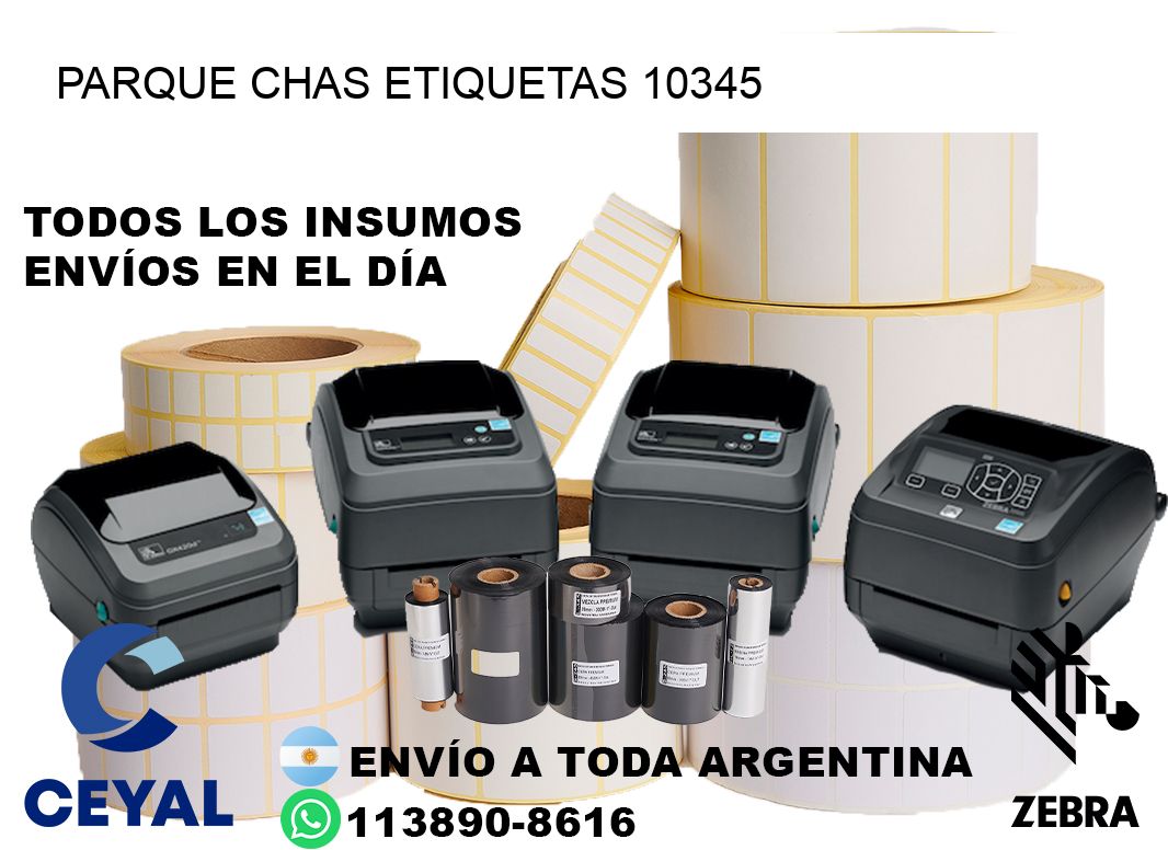 Parque Chas etiquetas 10345