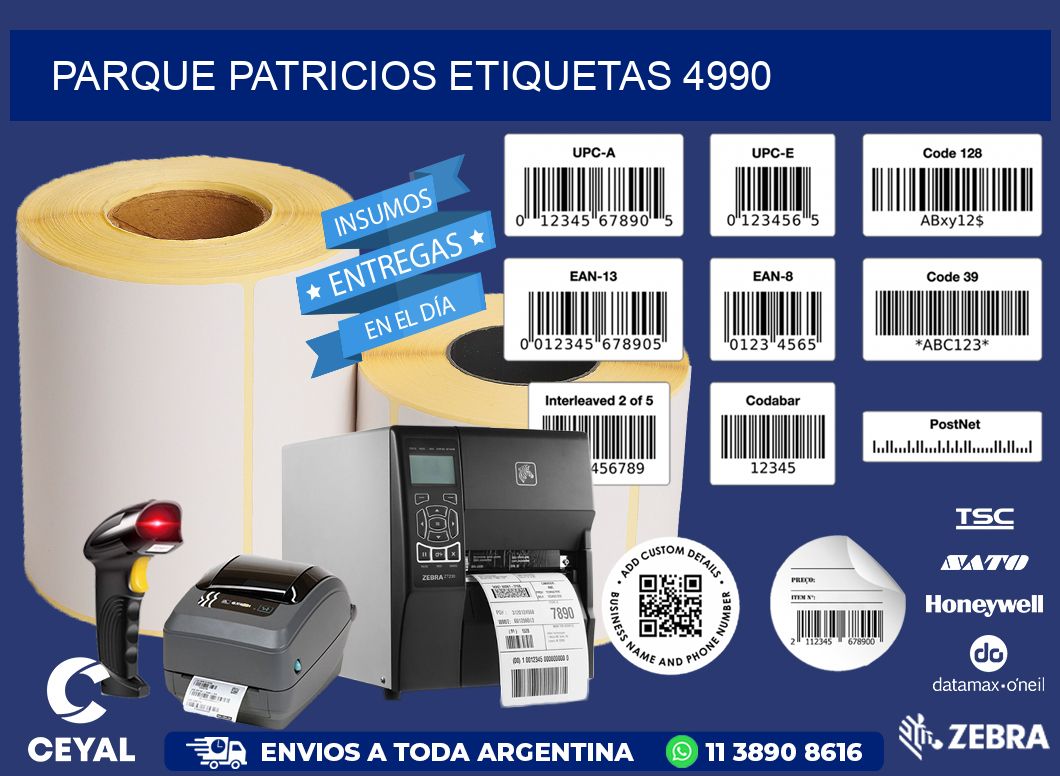 Parque Patricios etiquetas 4990