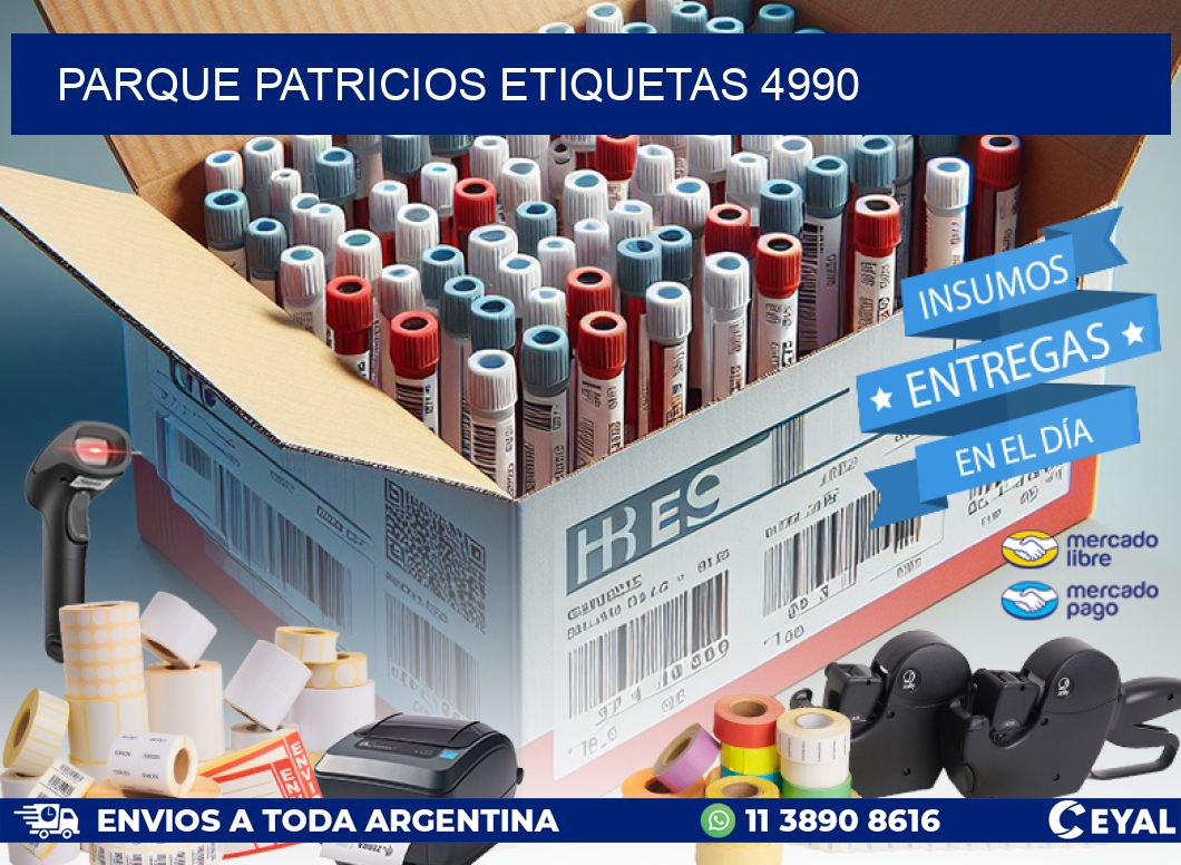 Parque Patricios etiquetas 4990