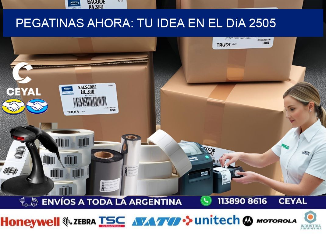 Pegatinas Ahora: Tu Idea en el Día 2505