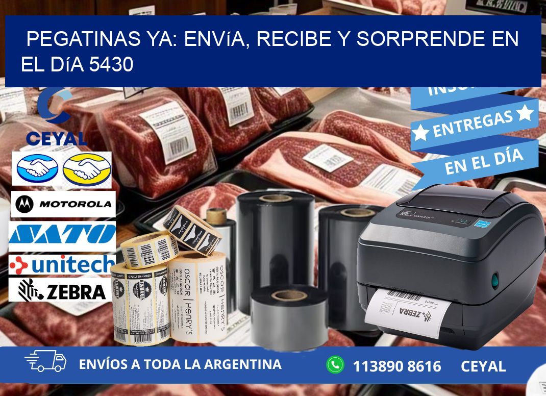 Pegatinas Ya: Envía, Recibe y Sorprende en el Día 5430