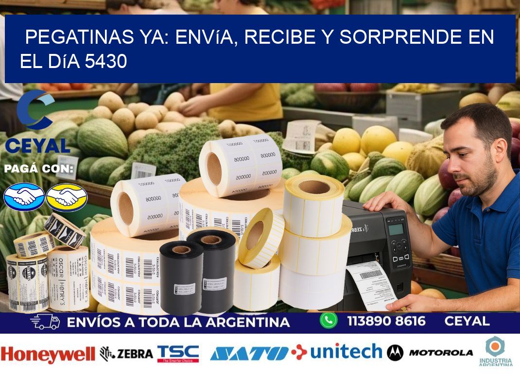 Pegatinas Ya: Envía, Recibe y Sorprende en el Día 5430