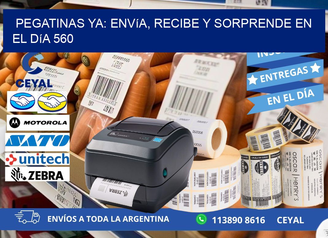 Pegatinas Ya: Envía, Recibe y Sorprende en el Día 560