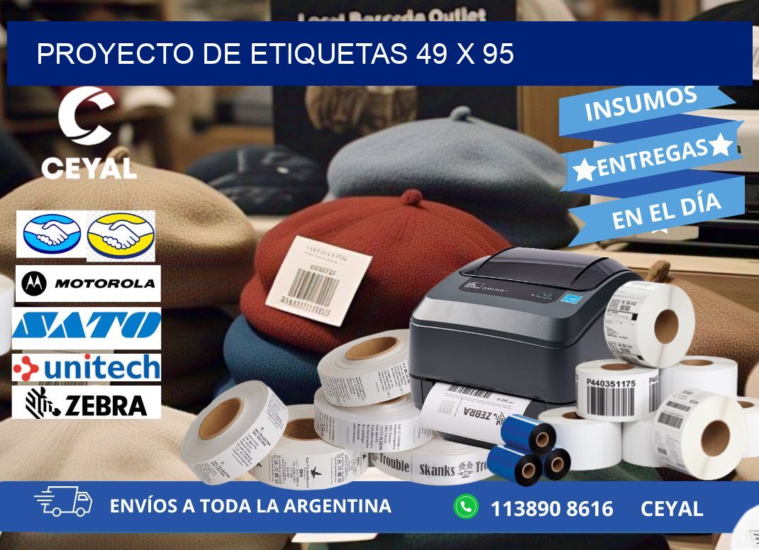 Proyecto de etiquetas 49 x 95