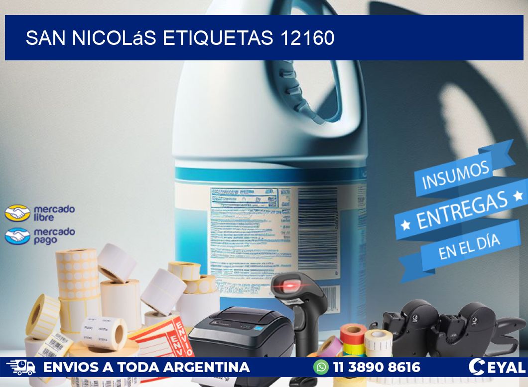 San Nicolás etiquetas 12160
