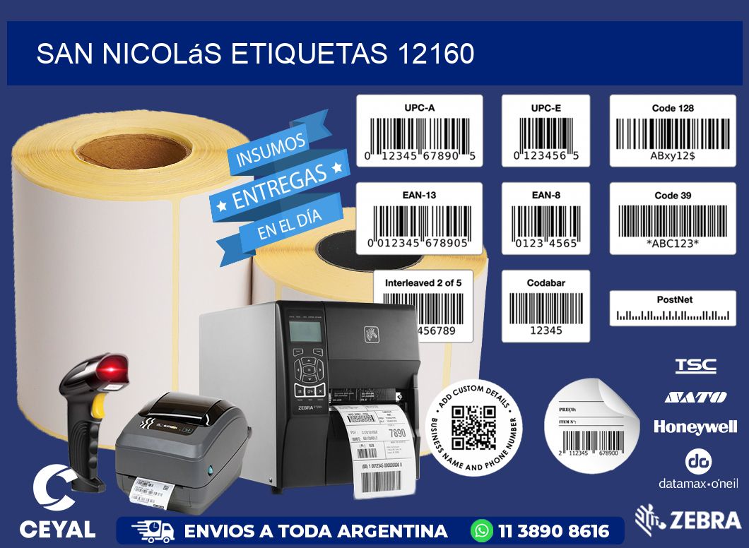 San Nicolás etiquetas 12160