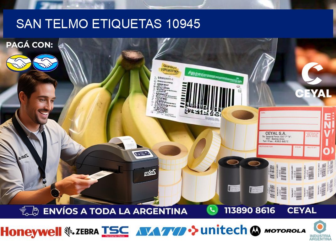 San Telmo etiquetas 10945