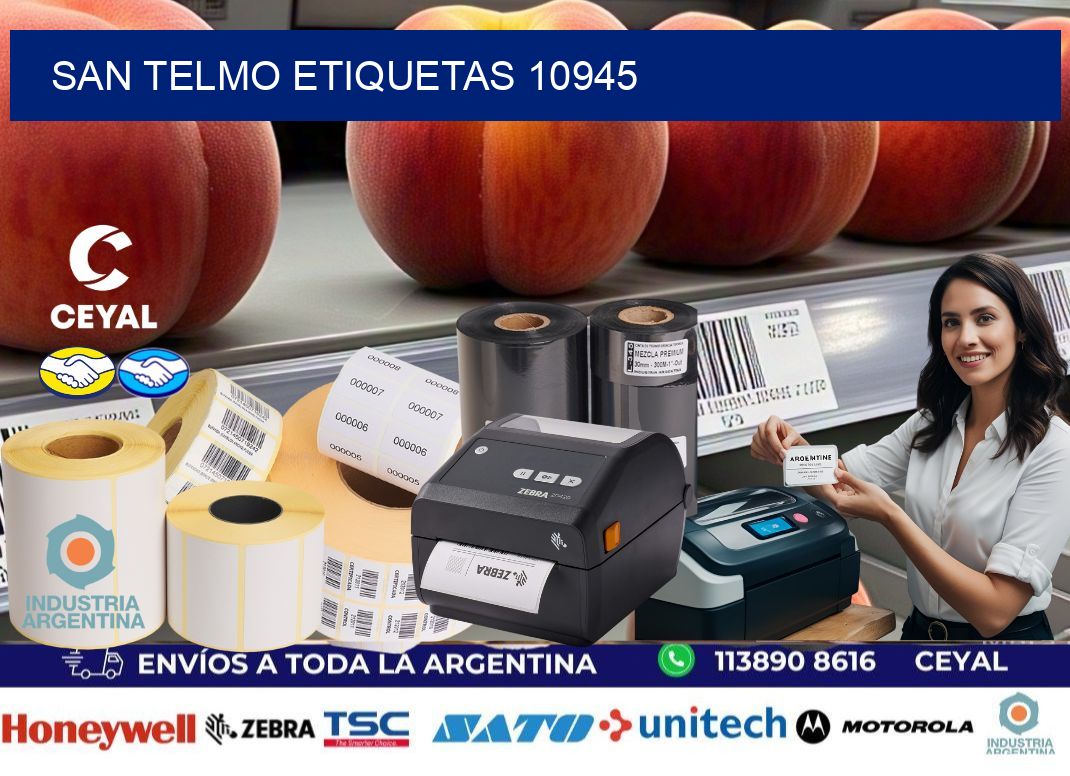 San Telmo etiquetas 10945