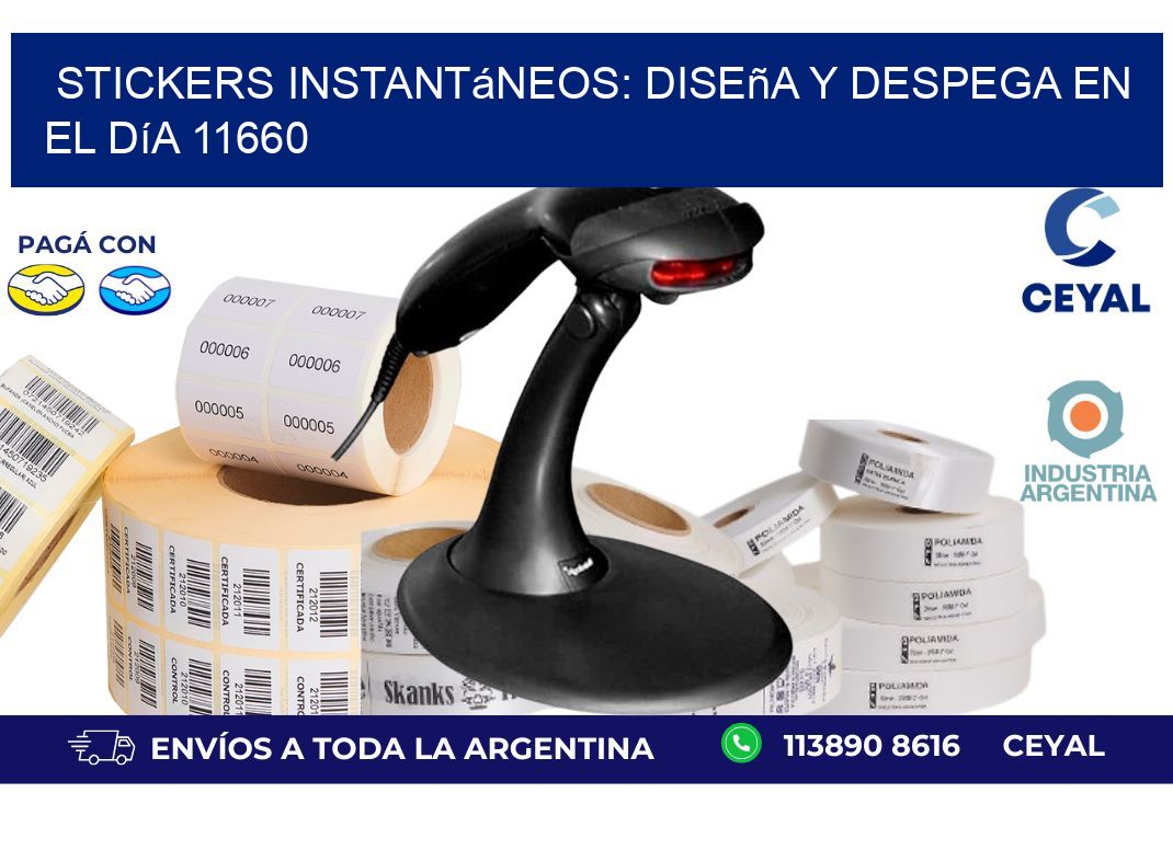 Stickers Instantáneos: Diseña y Despega en el Día 11660
