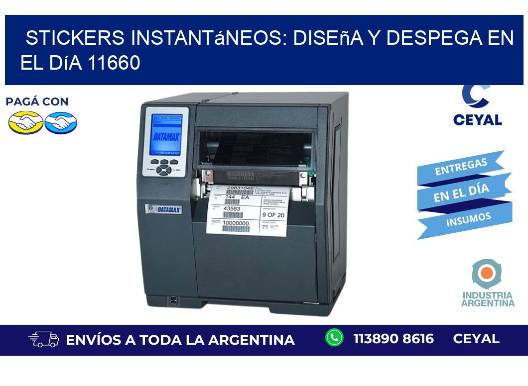 Stickers Instantáneos: Diseña y Despega en el Día 11660