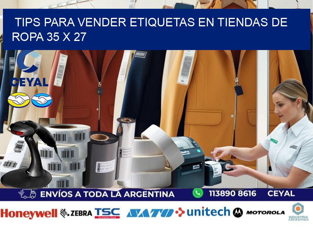 Tips para Vender Etiquetas en Tiendas de Ropa 35 x 27