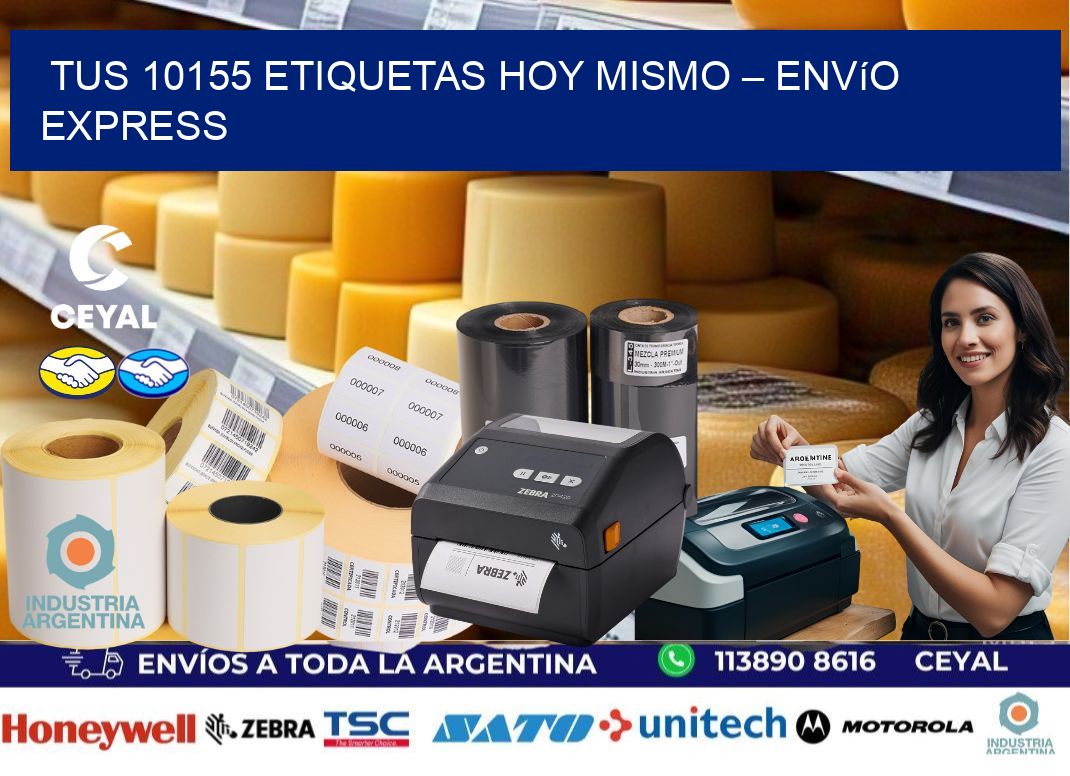 Tus 10155 Etiquetas Hoy Mismo – Envío Express