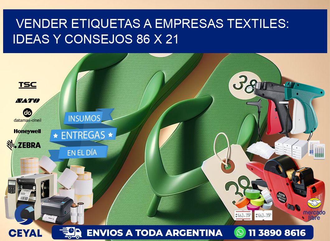 Vender Etiquetas a Empresas Textiles: Ideas y Consejos 86 x 21
