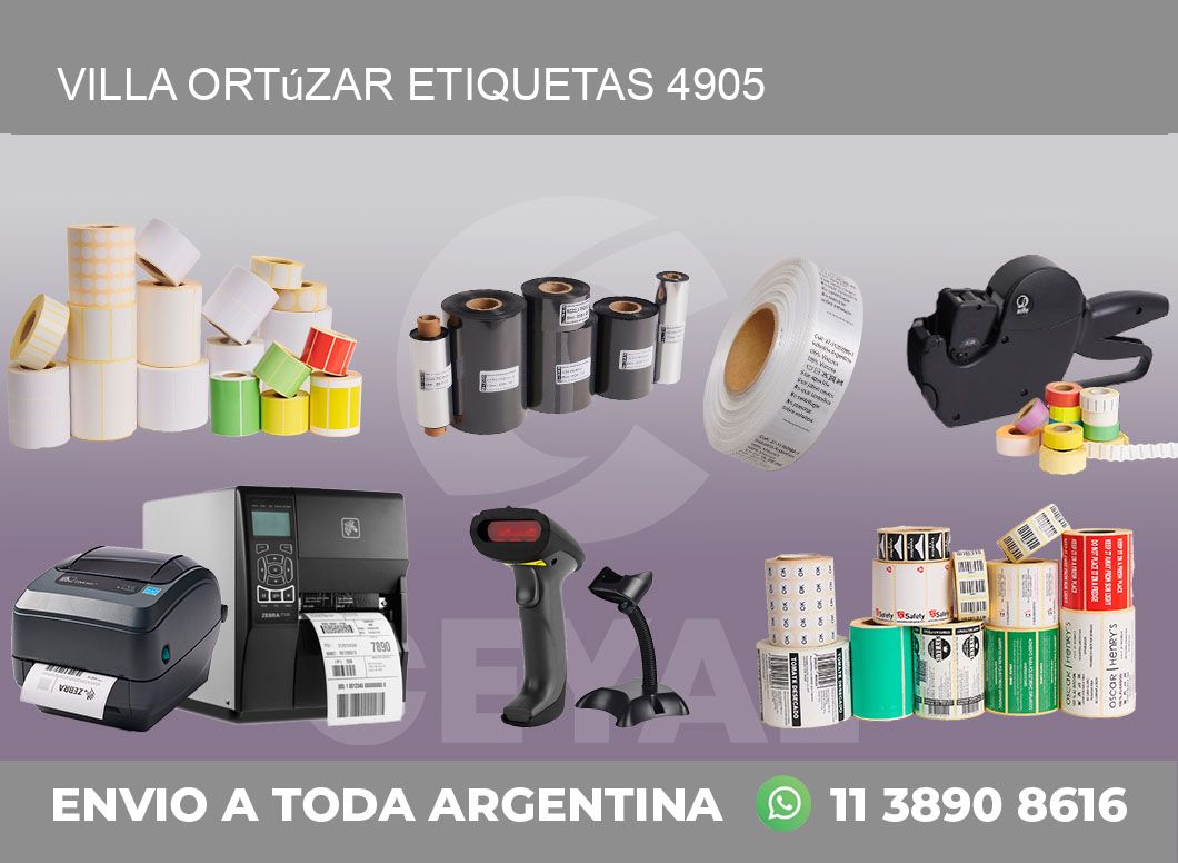 Villa Ortúzar etiquetas 4905