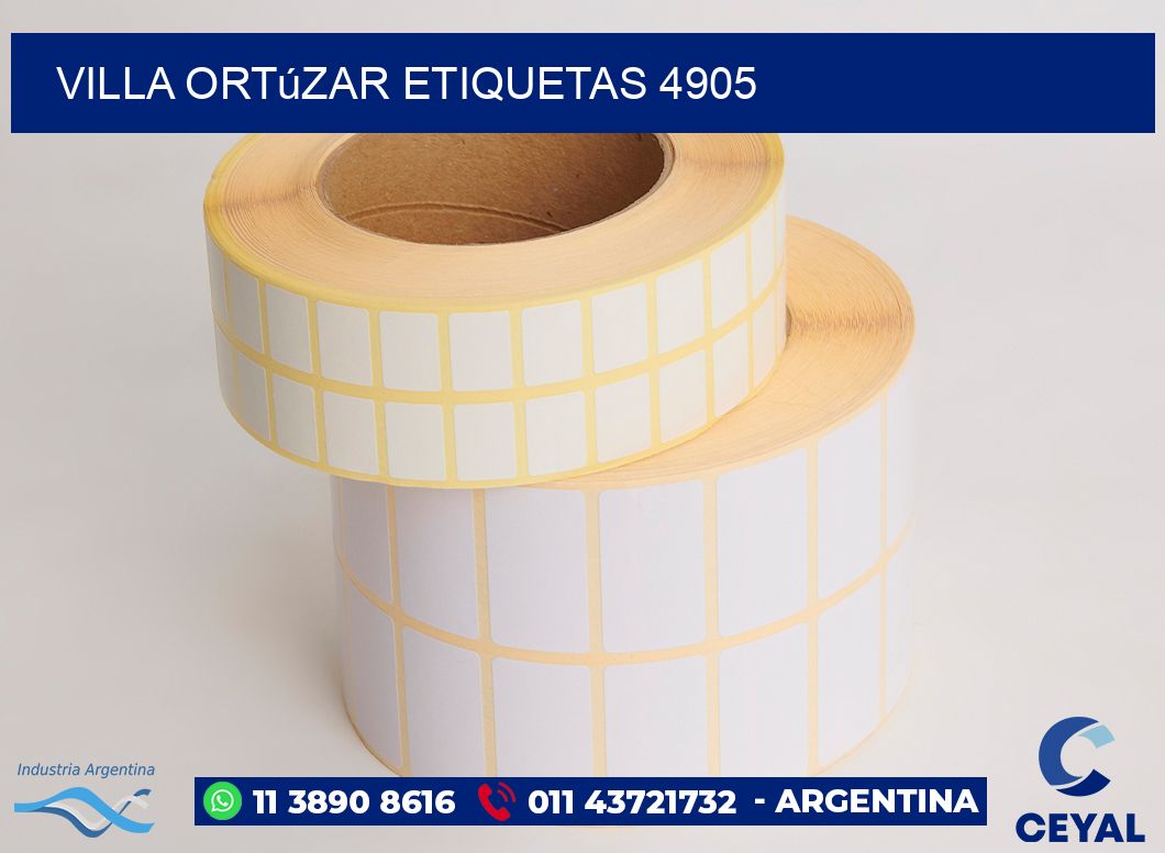 Villa Ortúzar etiquetas 4905