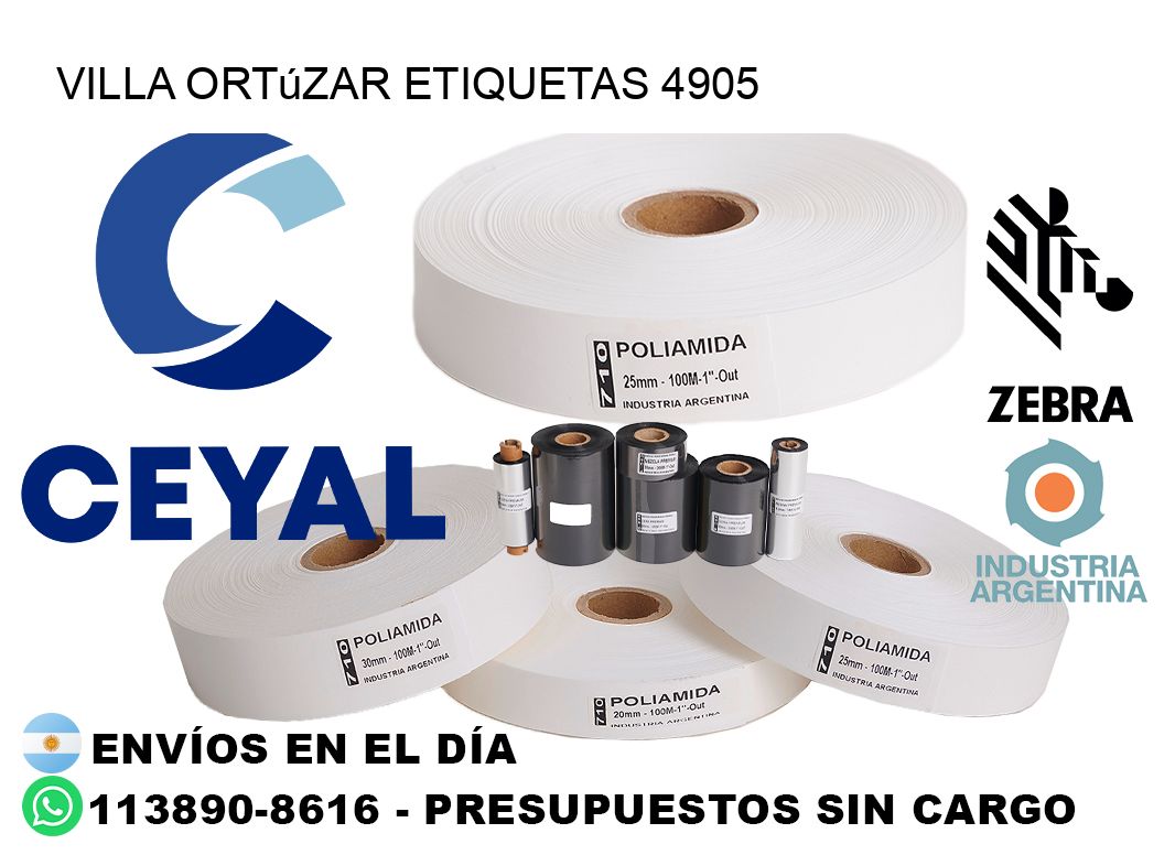 Villa Ortúzar etiquetas 4905
