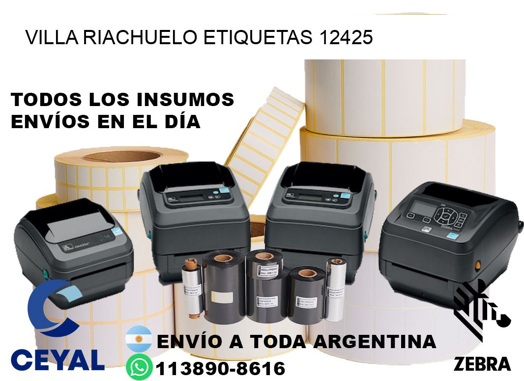 Villa Riachuelo etiquetas 12425