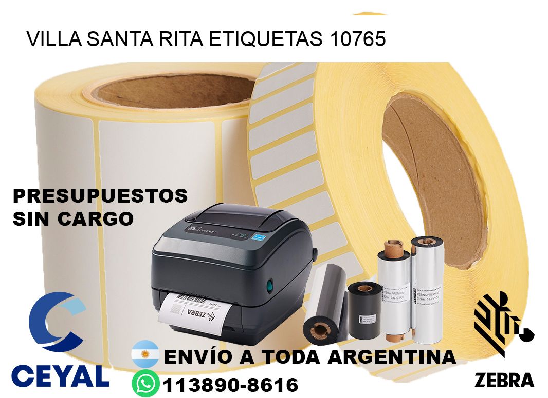 Villa Santa Rita etiquetas 10765