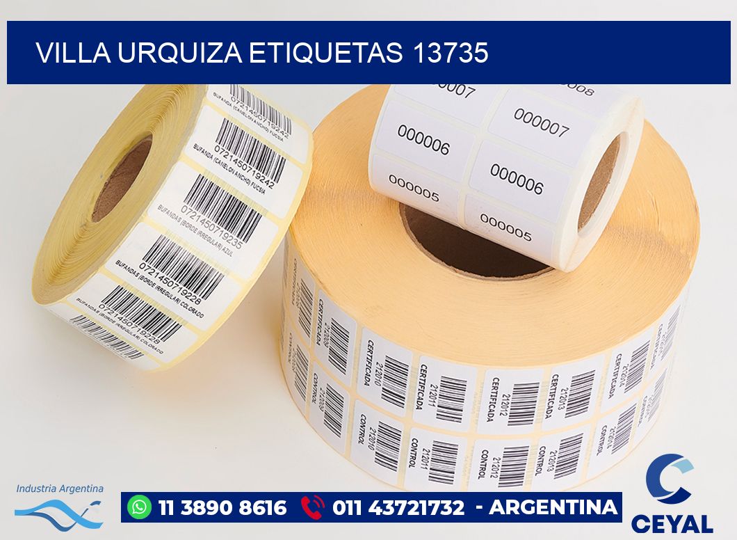 Villa Urquiza etiquetas 13735