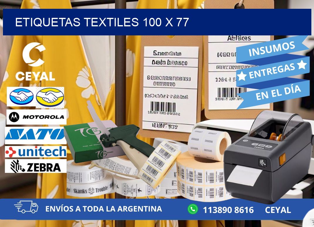 etiquetas textiles 100 x 77
