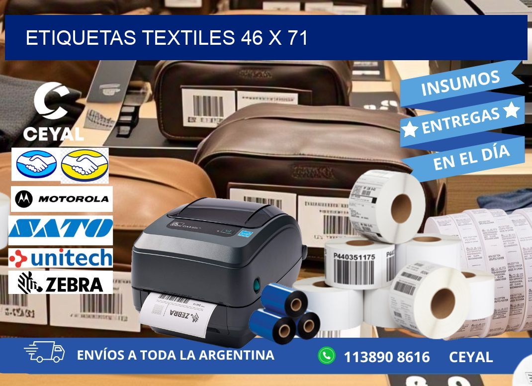 etiquetas textiles 46 x 71