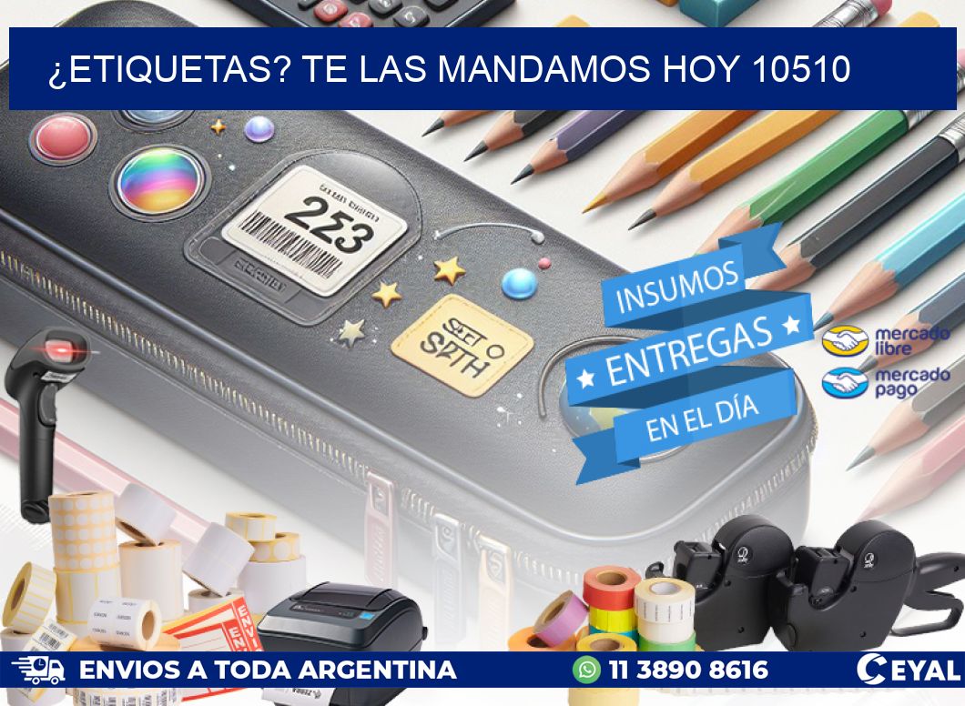 ¿Etiquetas? Te las Mandamos Hoy 10510