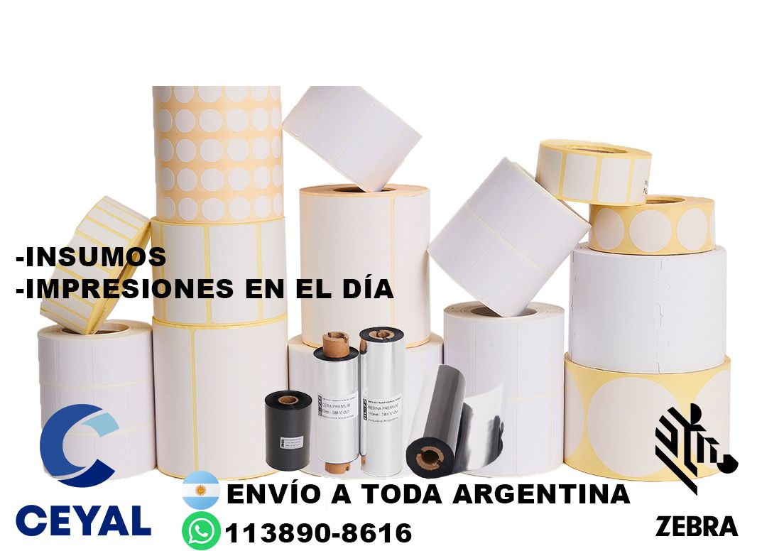 1 caja de etiquetas 92 x 54