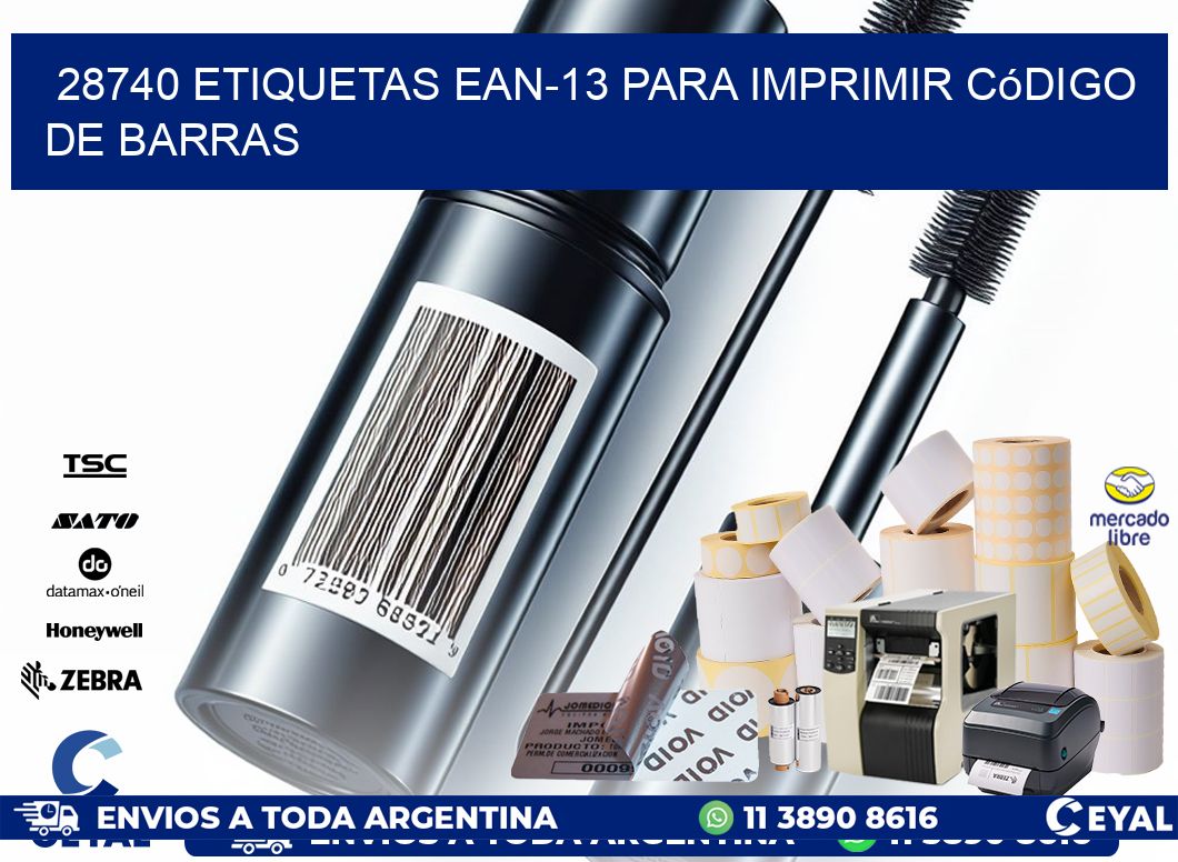 28740 etiquetas ean-13 para imprimir código  de barras