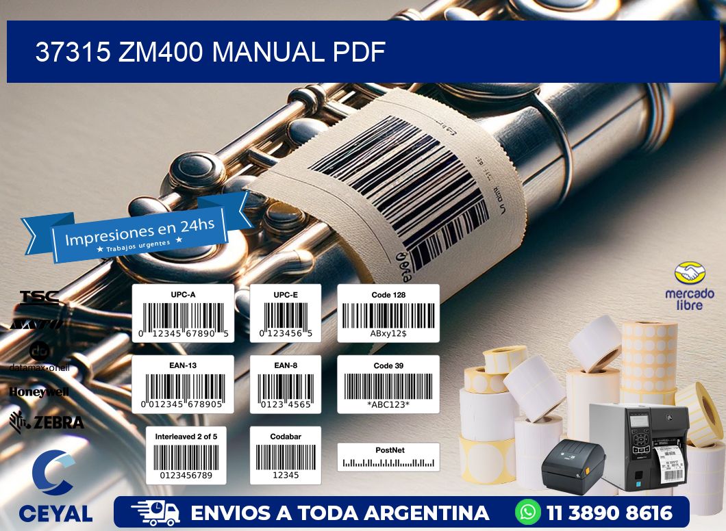 37315 ZM400 manual PDF
