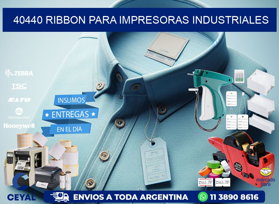 40440 Ribbon para impresoras industriales