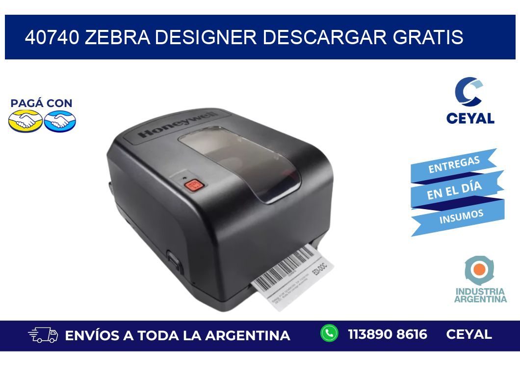40740 Zebra Designer Descargar gratis
