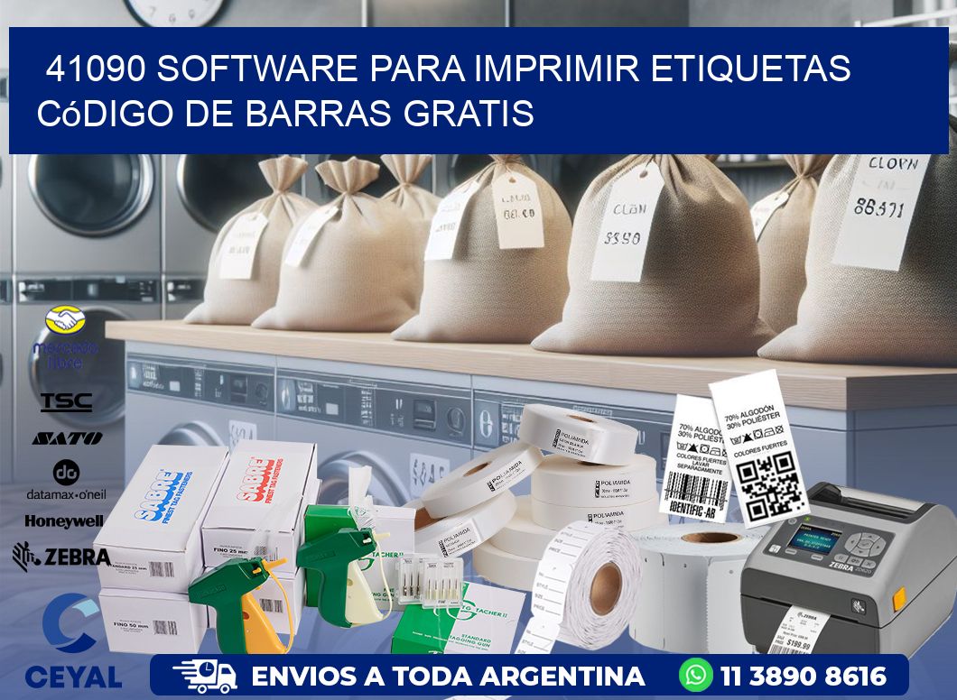 41090 Software para imprimir etiquetas código de barras gratis