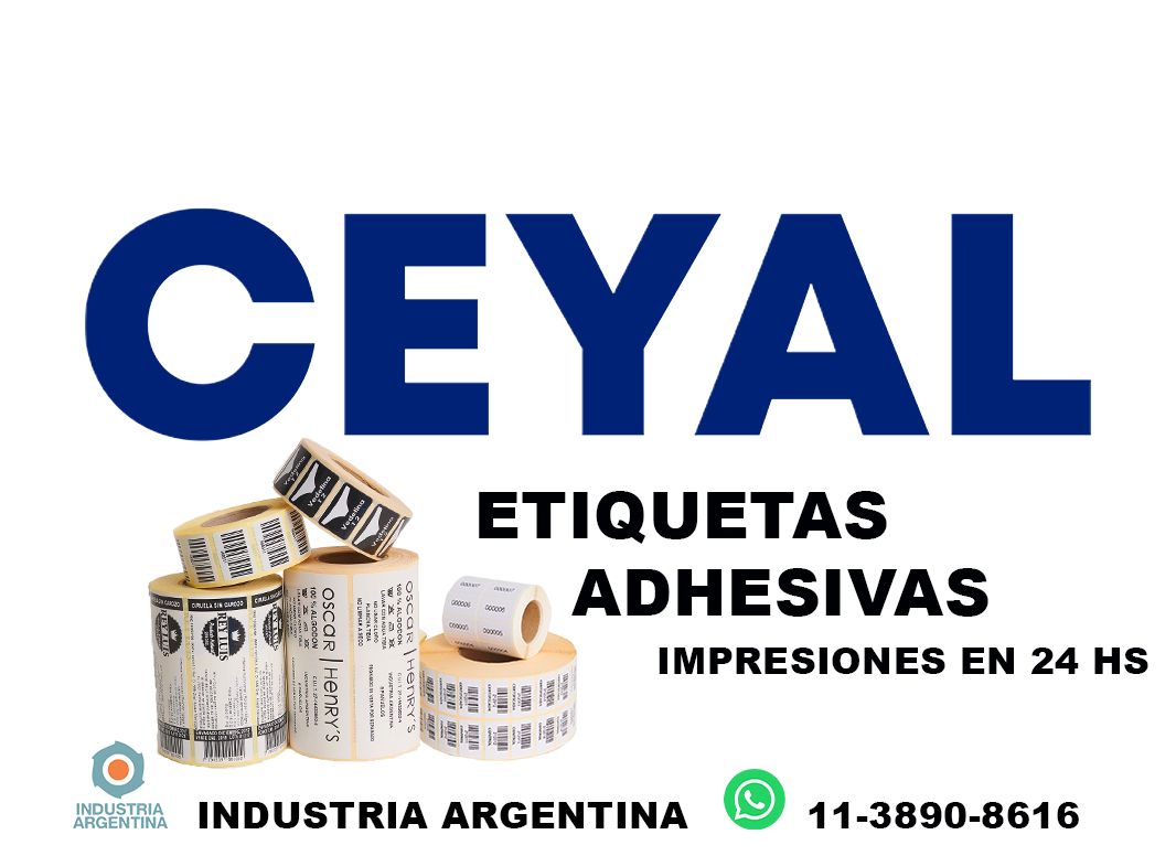 4375 Etiquetas de poliamida