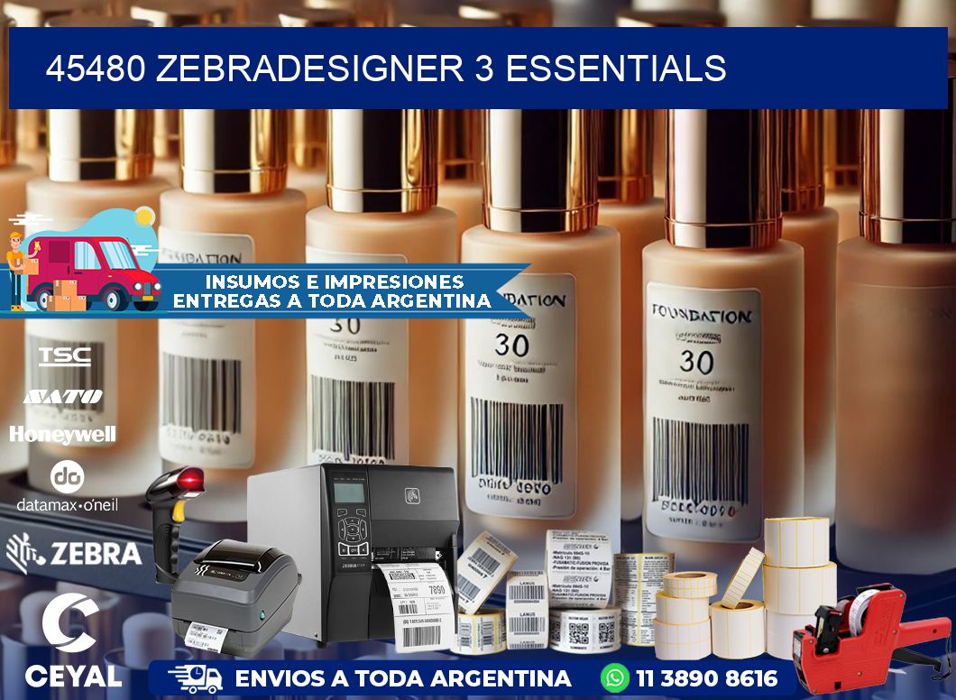 45480 ZebraDesigner 3 Essentials