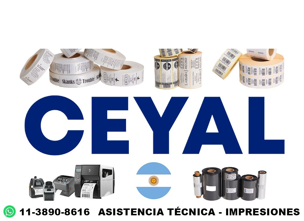 61110 Etiquetas con código de barras para ropa