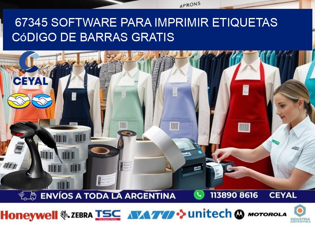 67345 Software para imprimir etiquetas código de barras gratis