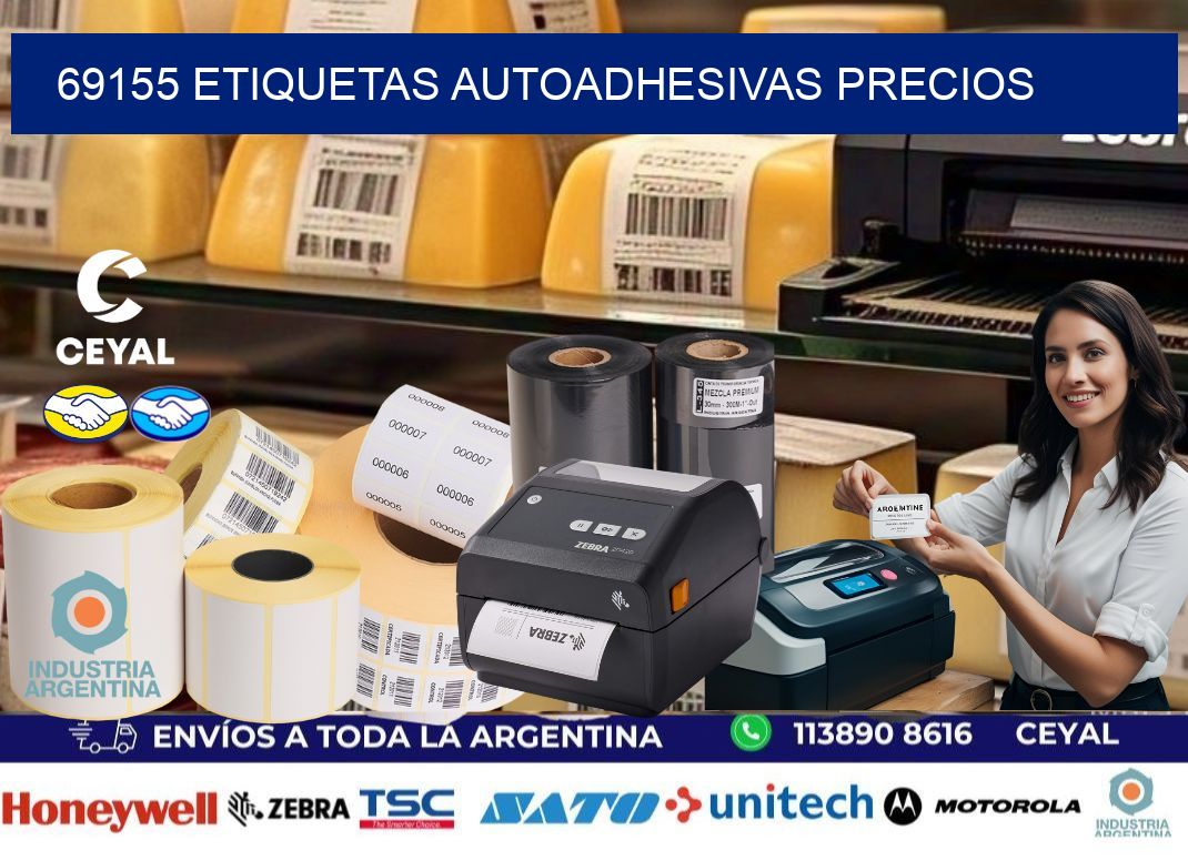 69155 Etiquetas autoadhesivas precios