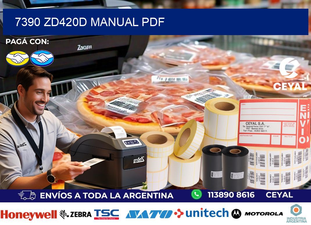 7390 ZD420d manual PDF