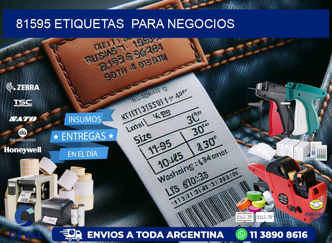 81595 etiquetas  para negocios