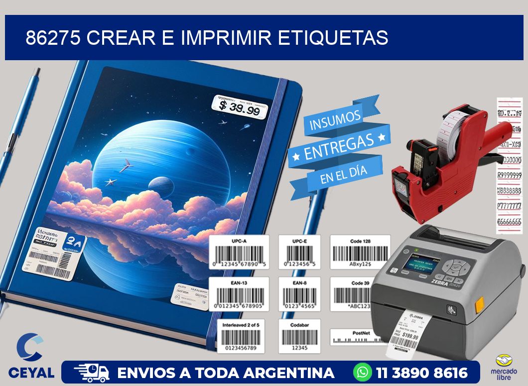 86275 Crear e imprimir etiquetas