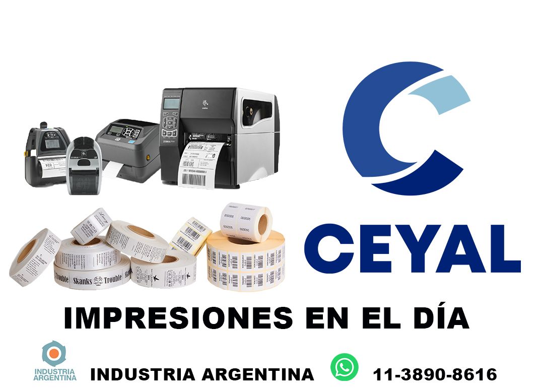 9405 Etiquetas industriales de alta tirada