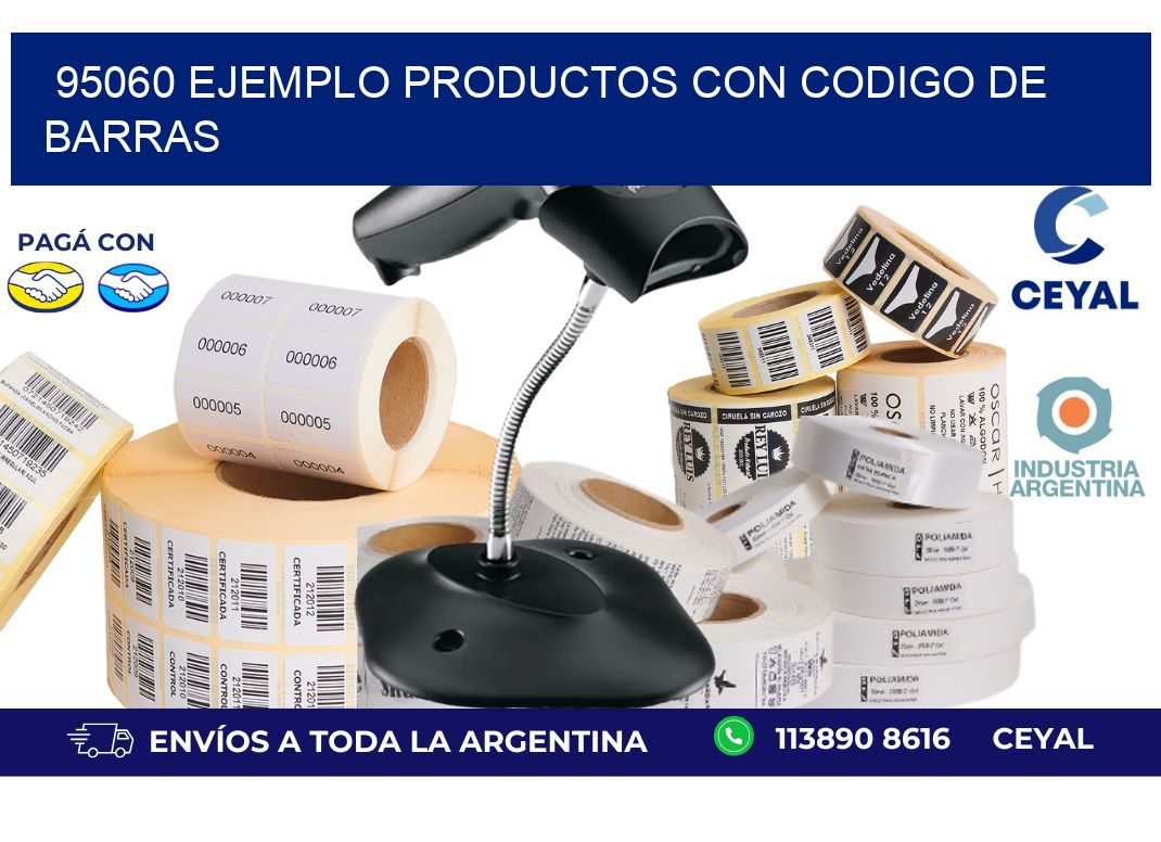 95060 ejemplo productos con codigo de barras